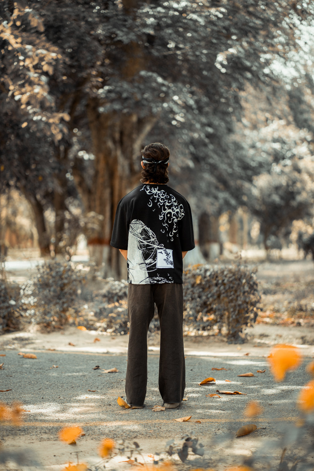 Haroof Tee – Black / حروف