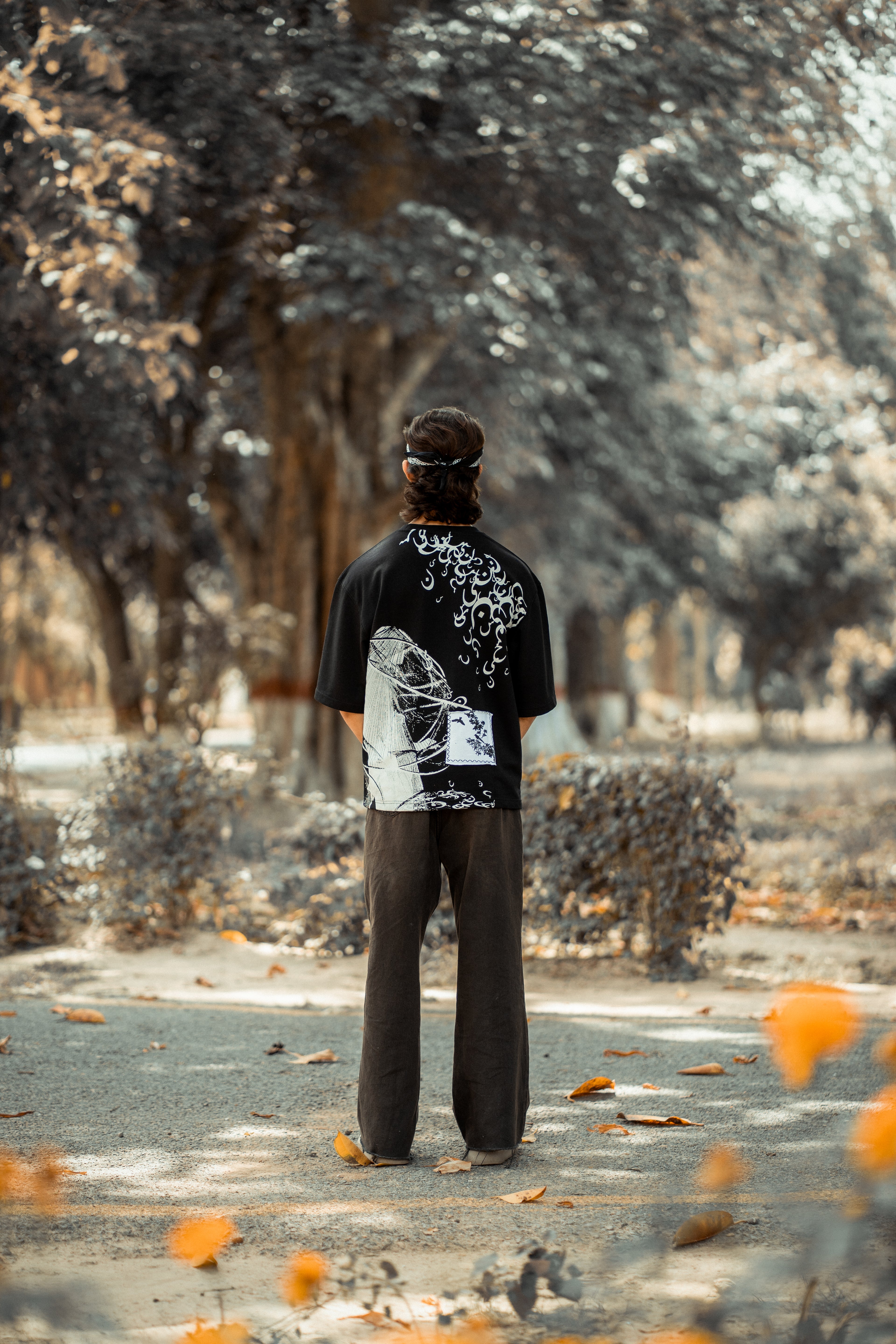 Haroof Tee – Black / حروف
