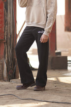 Baggy Black Trouser