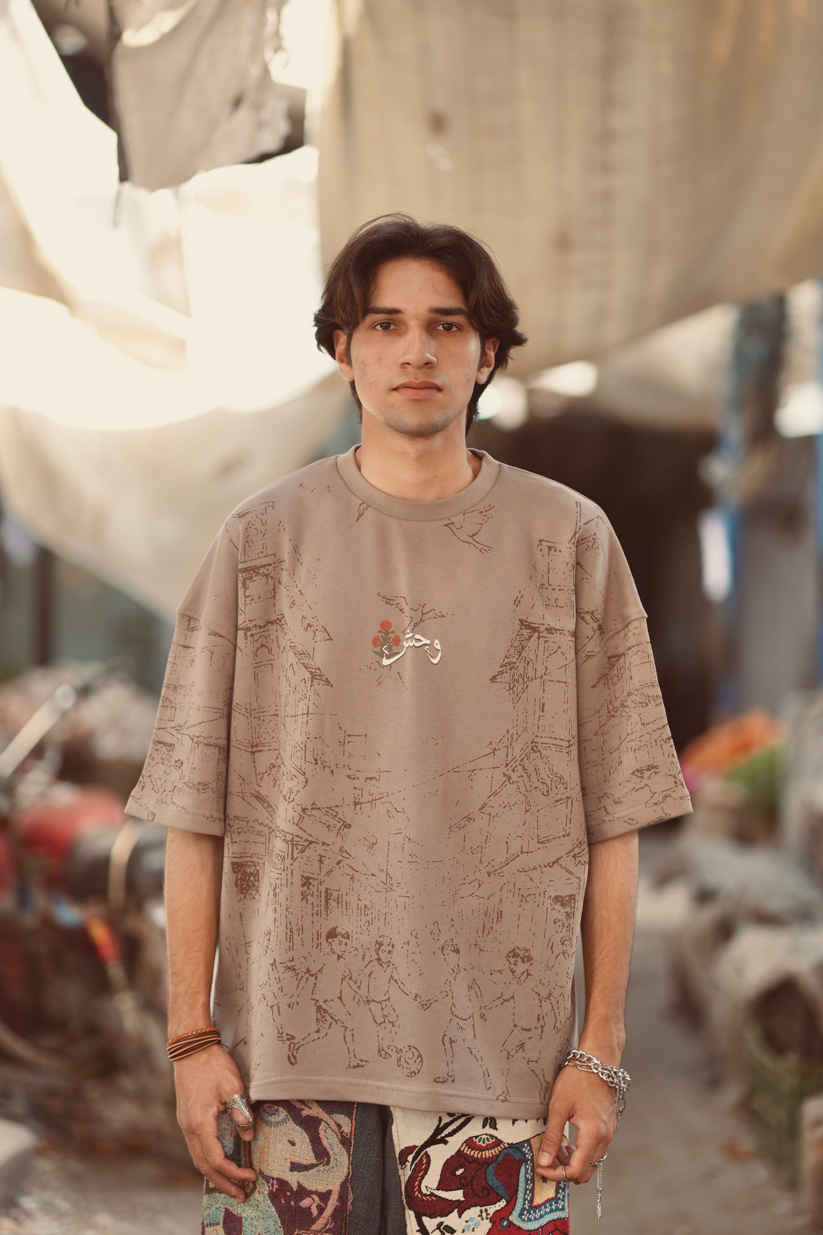 Talash 2.0 Tee – Beige | تلاش
