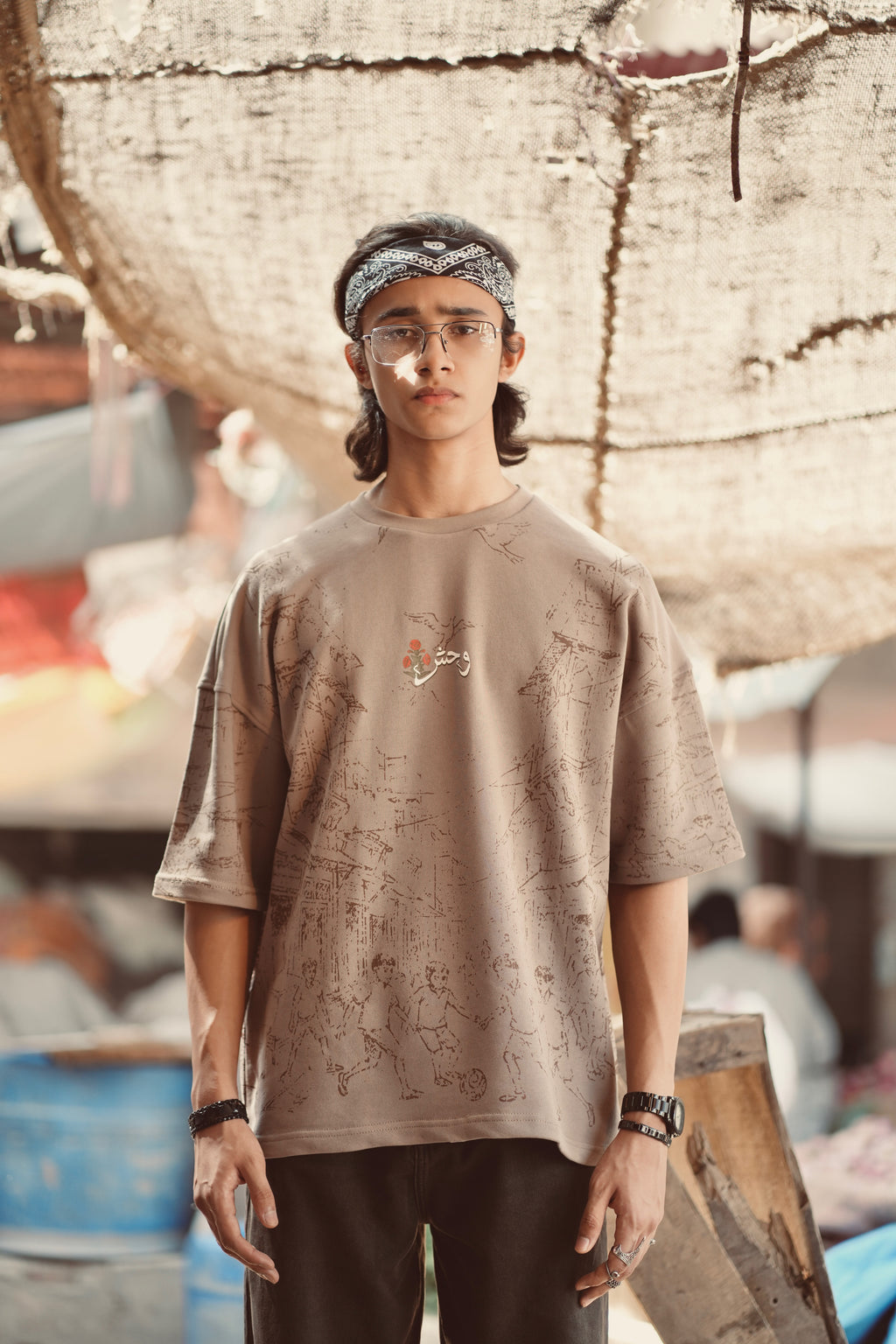 Talash 2.0 Tee – Beige | تلاش