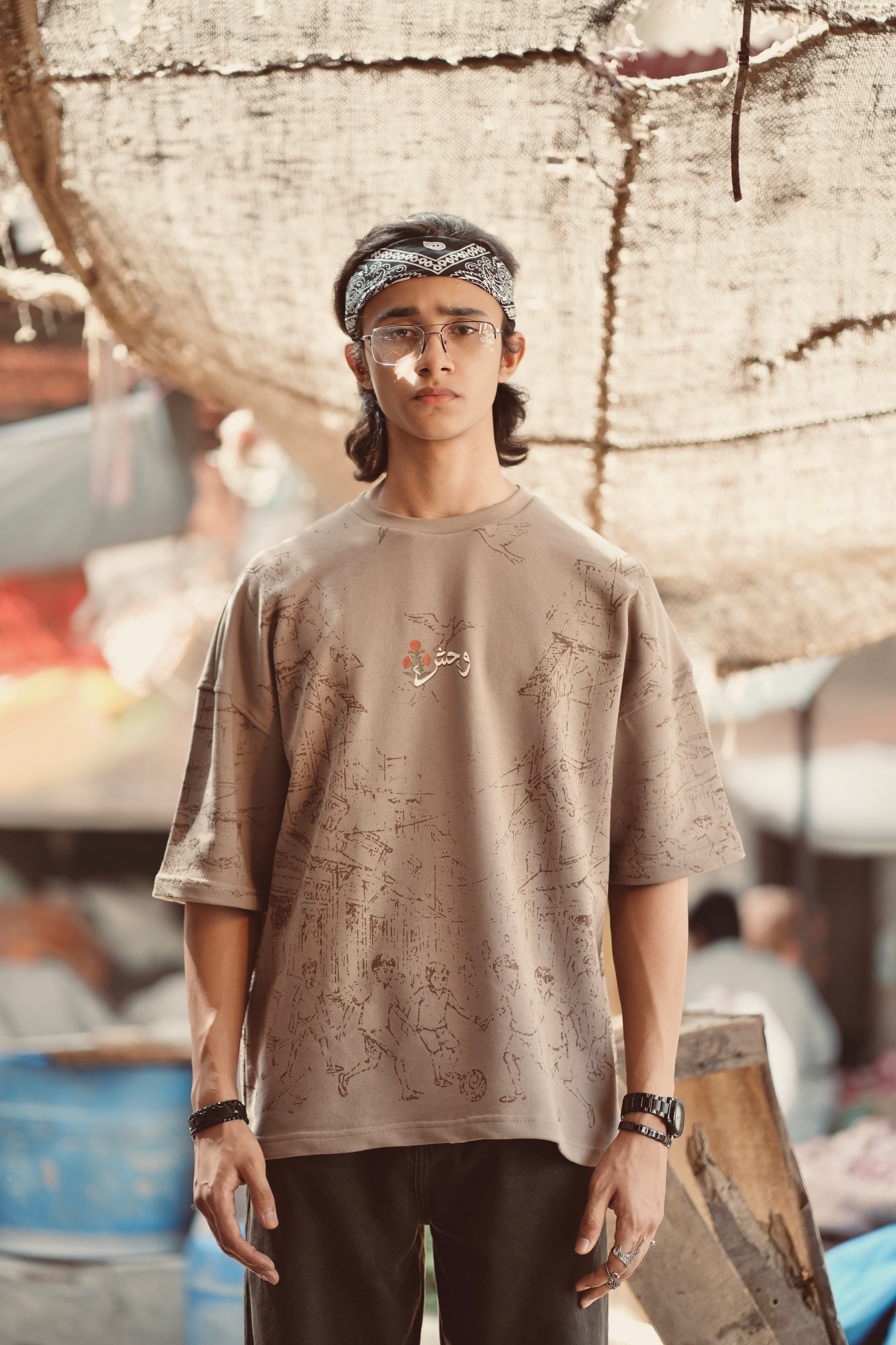 Talash 2.0 Tee – Beige | تلاش